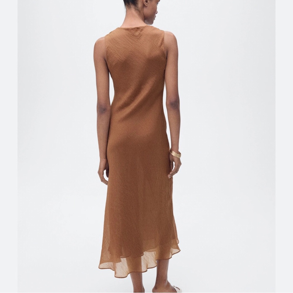 ZONDA NELLIS dress maxi 100 silk size 2X
